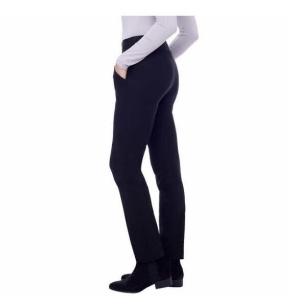 NWT S.c. & Co. Womens Tummy Control Pull On Stretch Pant Navy Blue XS $80 AA59 - Picture 3 of 4